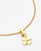 Flower Necklace - Gold