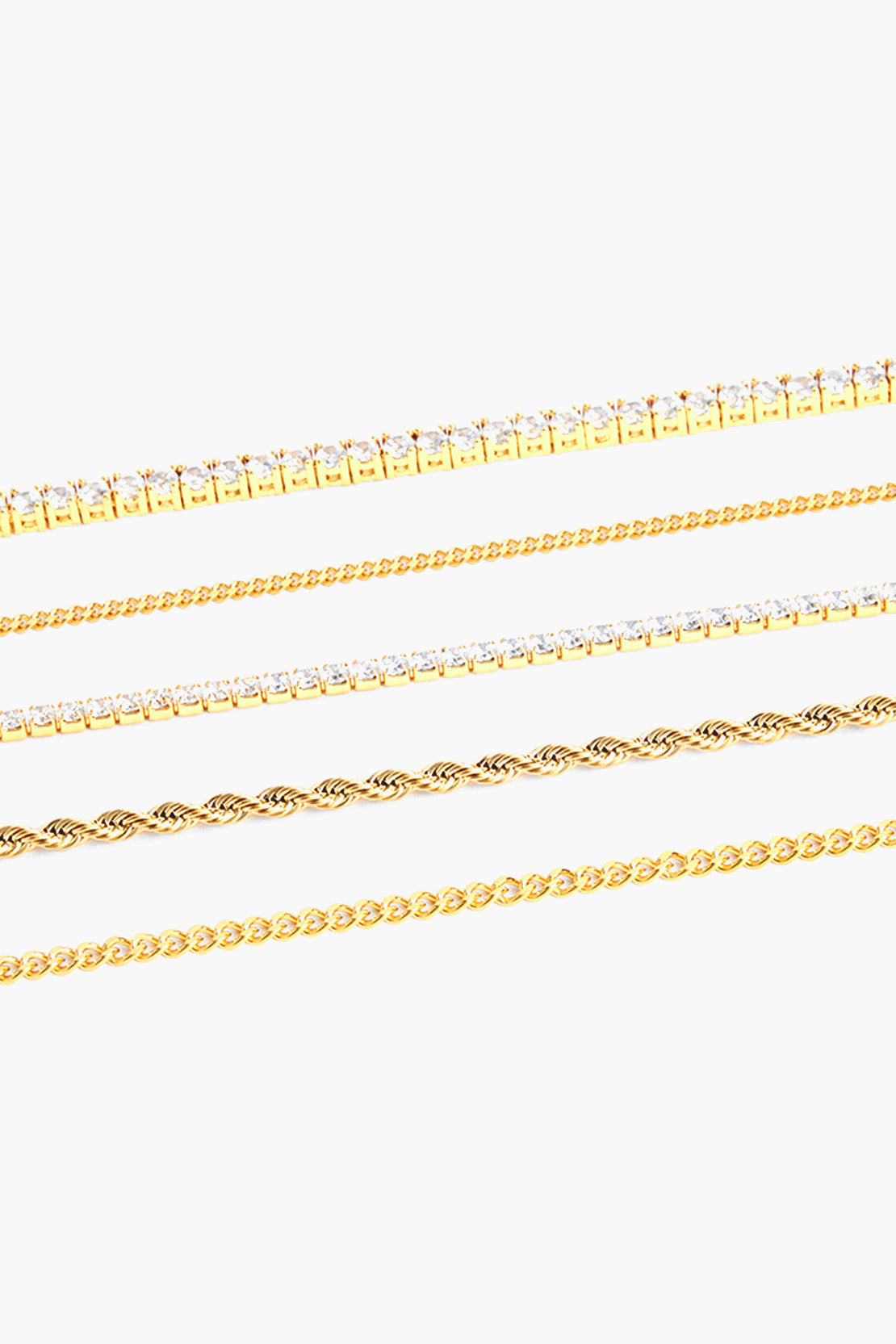 Plain Cross Pendant - Gold