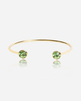 Gemstone Bangle - Peridot