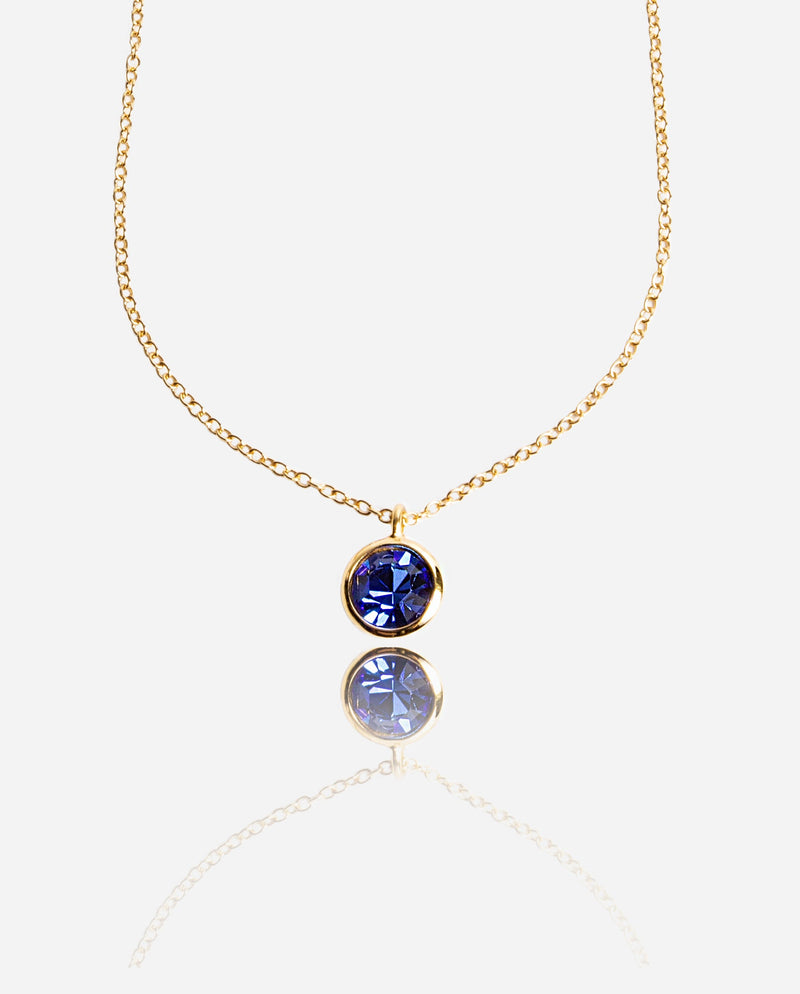 Gemstone Necklace - Sapphire