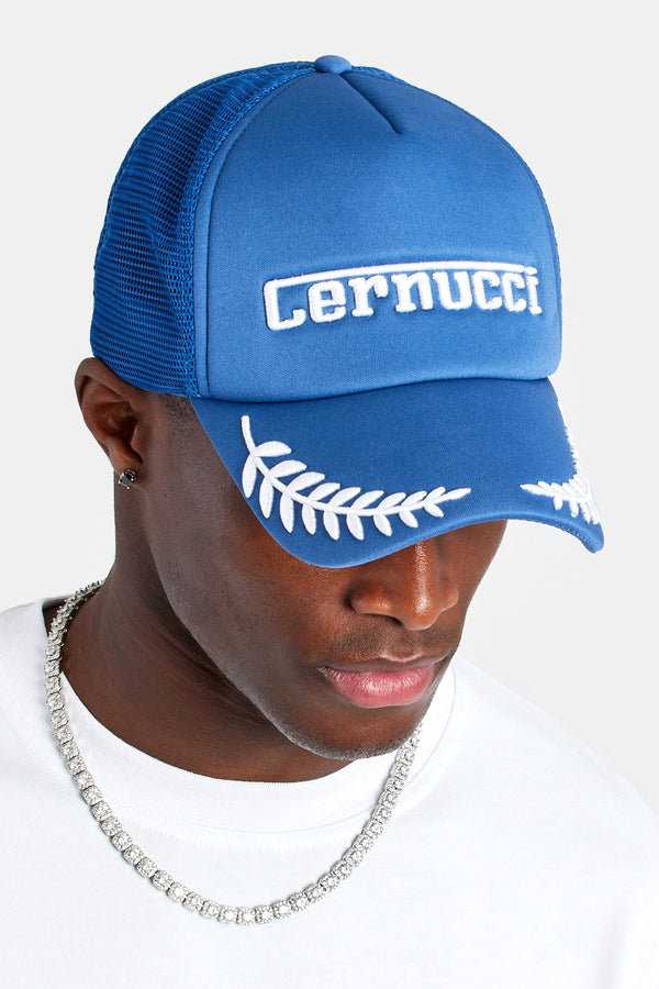 Cernucci Racing Trucker Hat - Cobalt