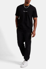 Cernucci Studios Embroidered T-Shirt - Black