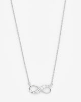 Iced Infinity Necklace