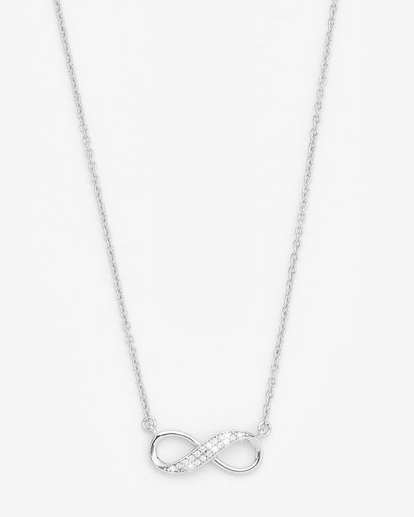 Iced Infinity Necklace