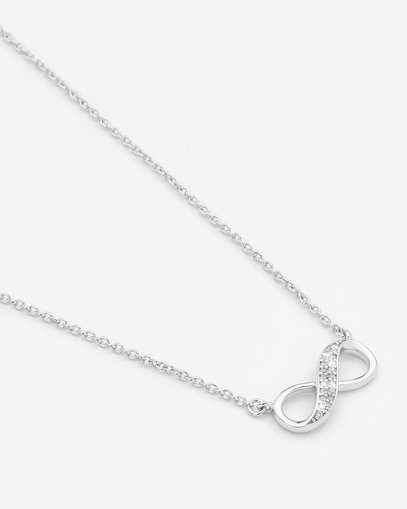 Iced Infinity Necklace