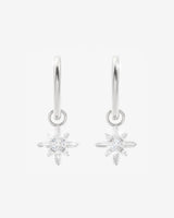 Iced Snowflake Earrings