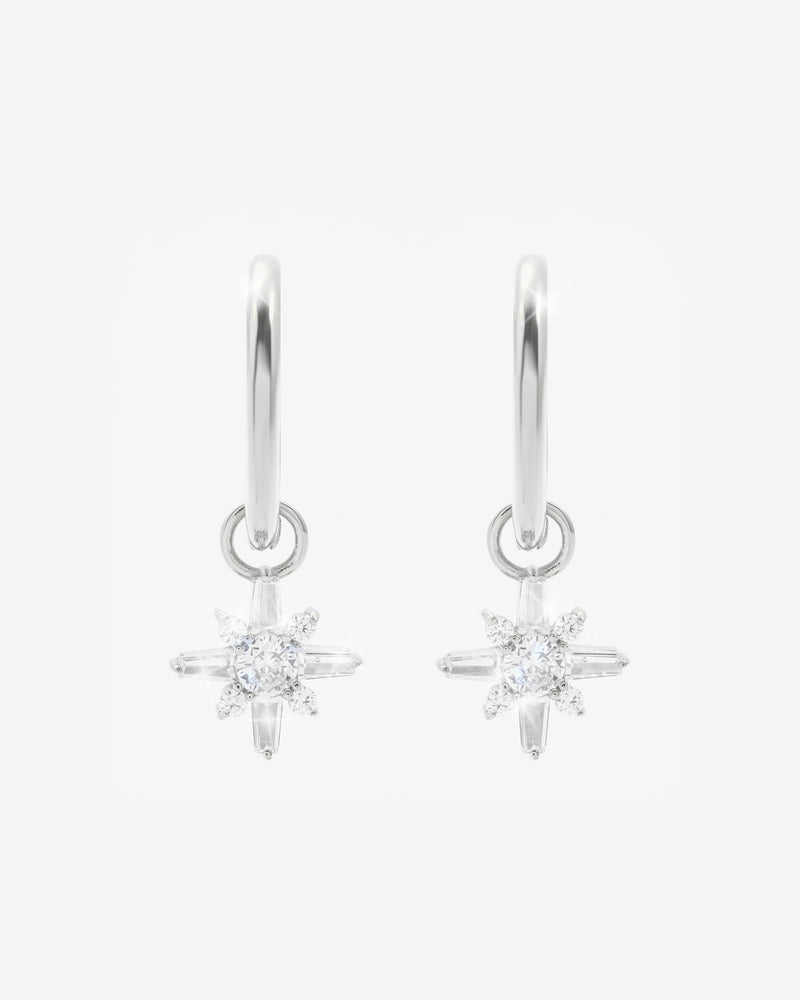 Iced Snowflake Earrings