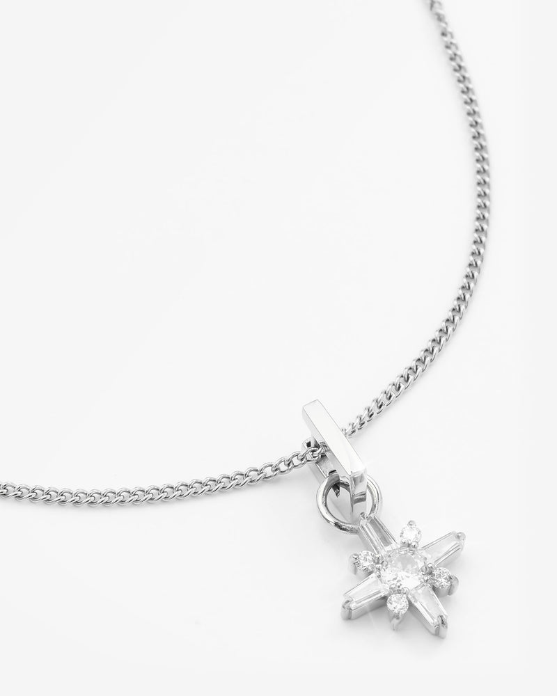 Iced Snowflake Necklace