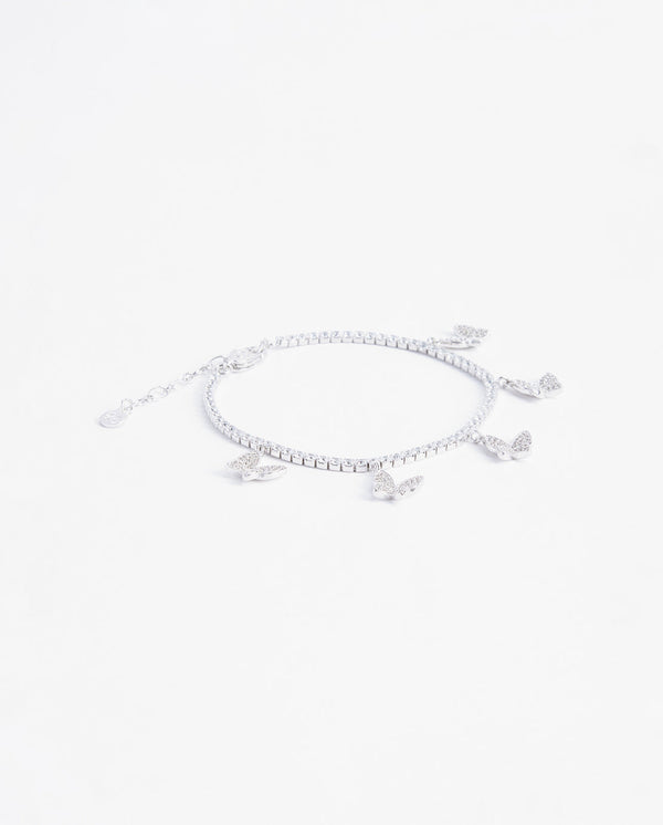 Iced Butterfly Anklet