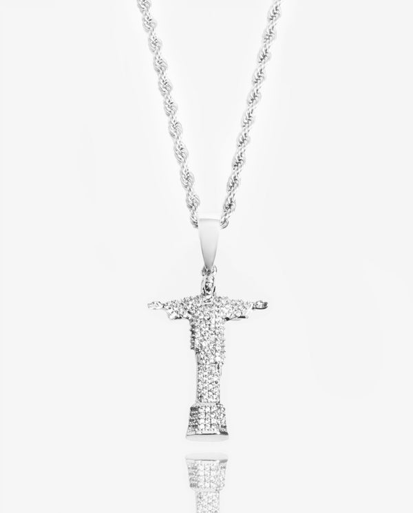 Iced Christ the Redeemer Pendant