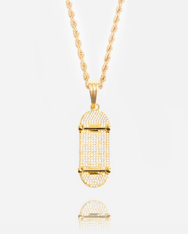 Iced Deck Pendant - Gold