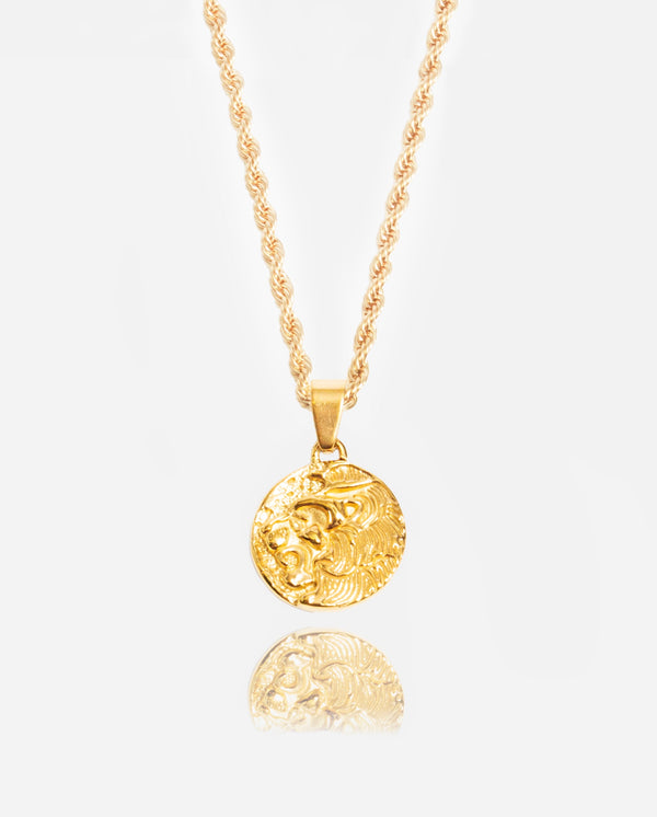 Lion Pendant - Gold