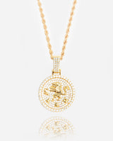 Leo Zodiac Pendant - Gold