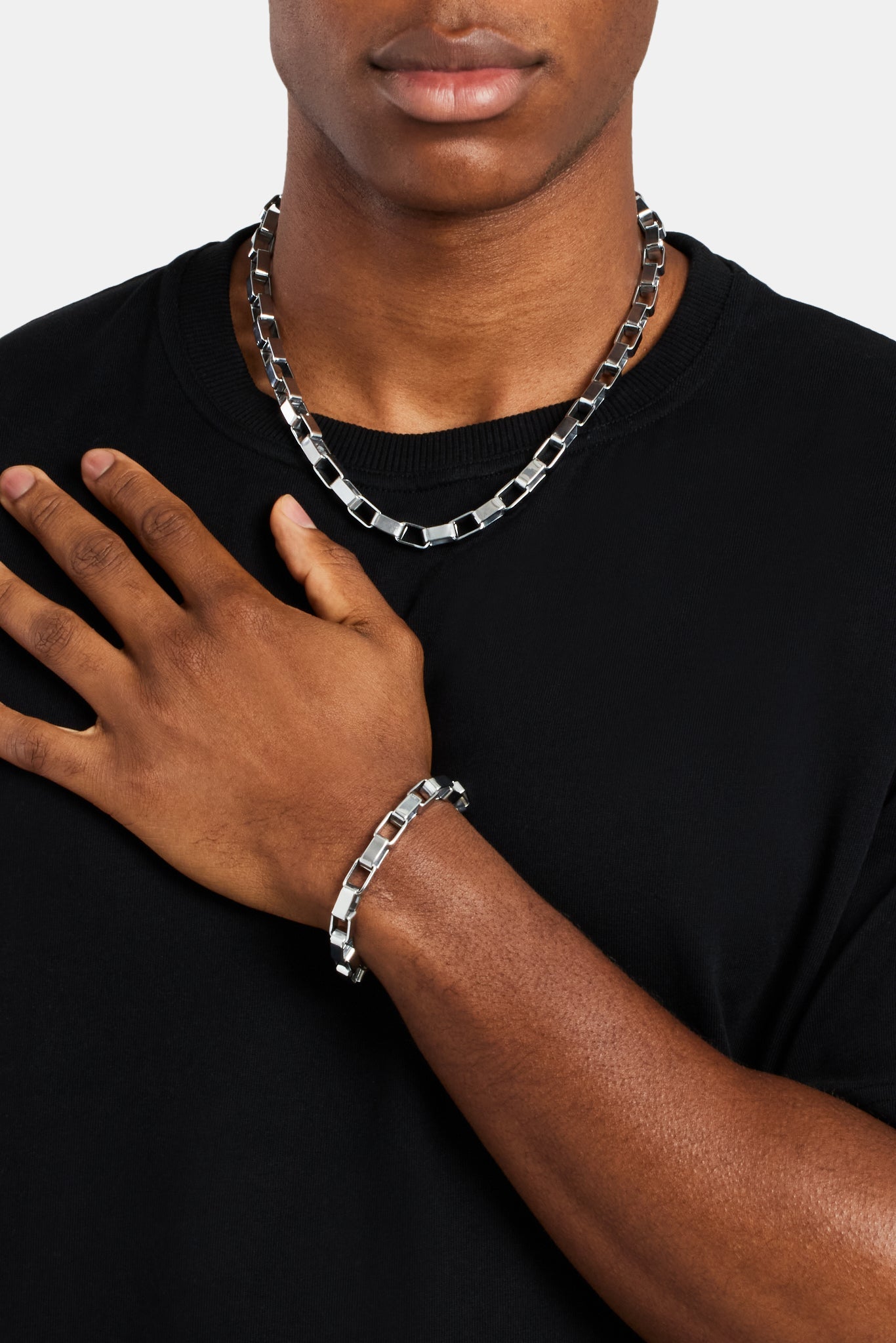 Edge Chain 8mm Edge Chain | Mens Chains | Shop Rolo Chains at CERNUCCI.COM ...