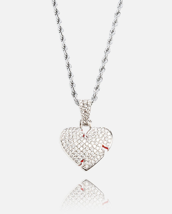 Heart Cracked Pendant