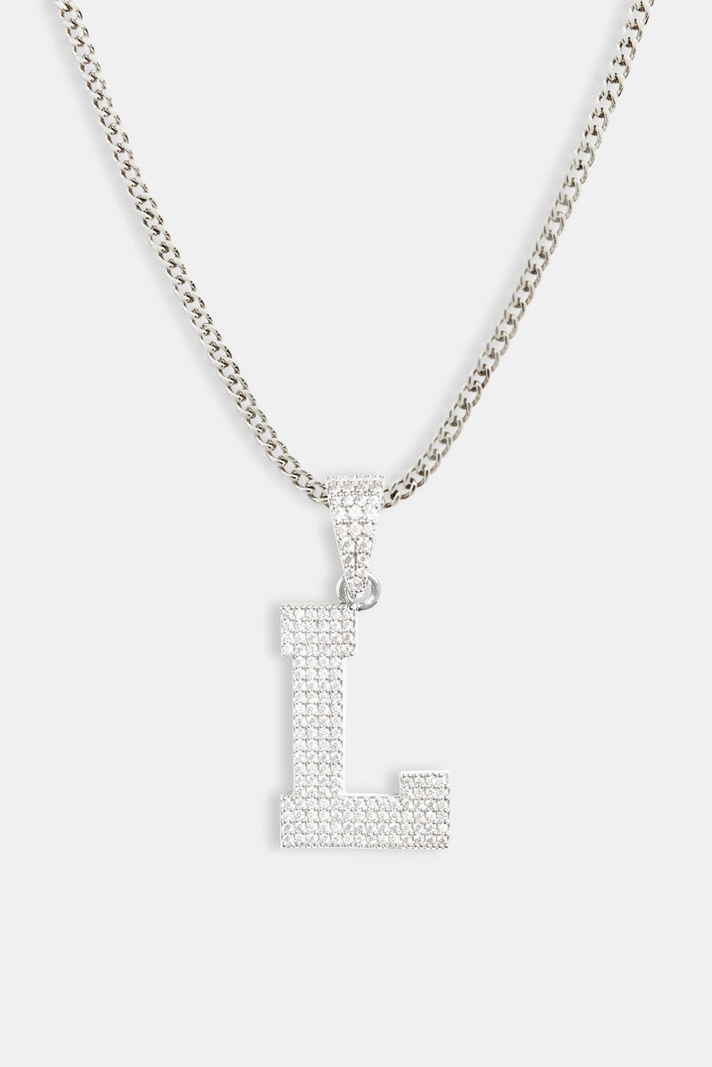 Iced L Pendant