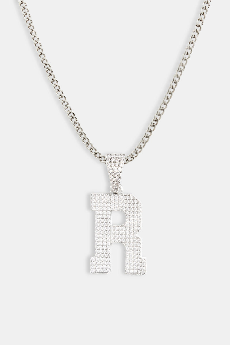 Iced R Pendant