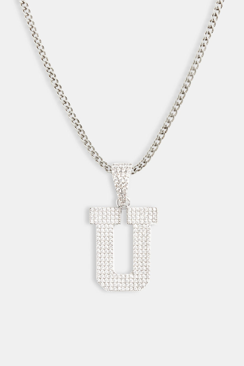 Iced U Pendant