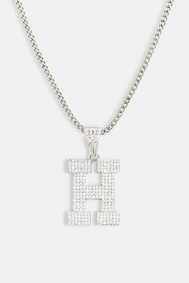 Iced H Pendant