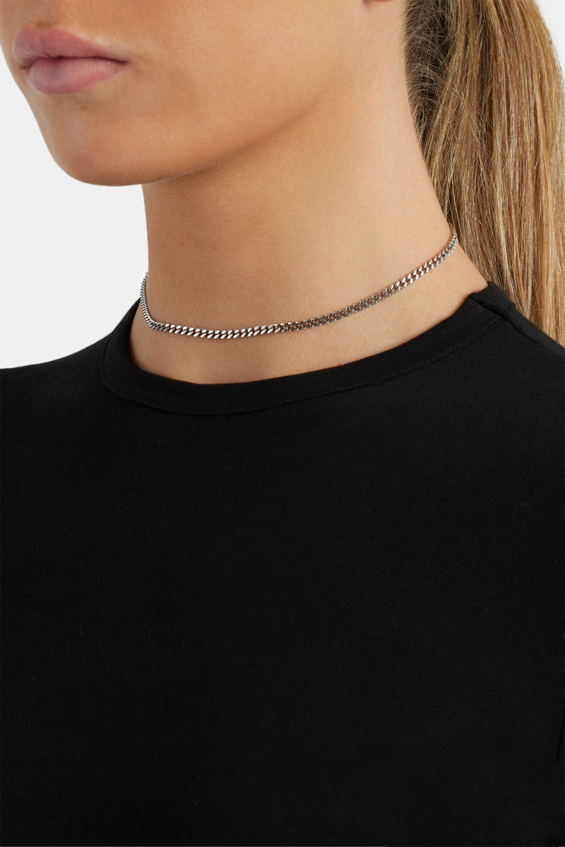 Micro Cuban Chain Choker