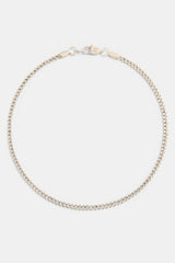 Micro Cuban Chain Choker