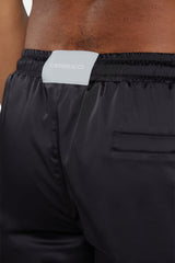 Heavyweight Satin Short - Black