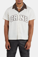 CRNC Boxy Bowling Shirt - Ecru