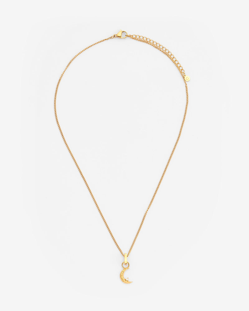 Moon Necklace - Gold