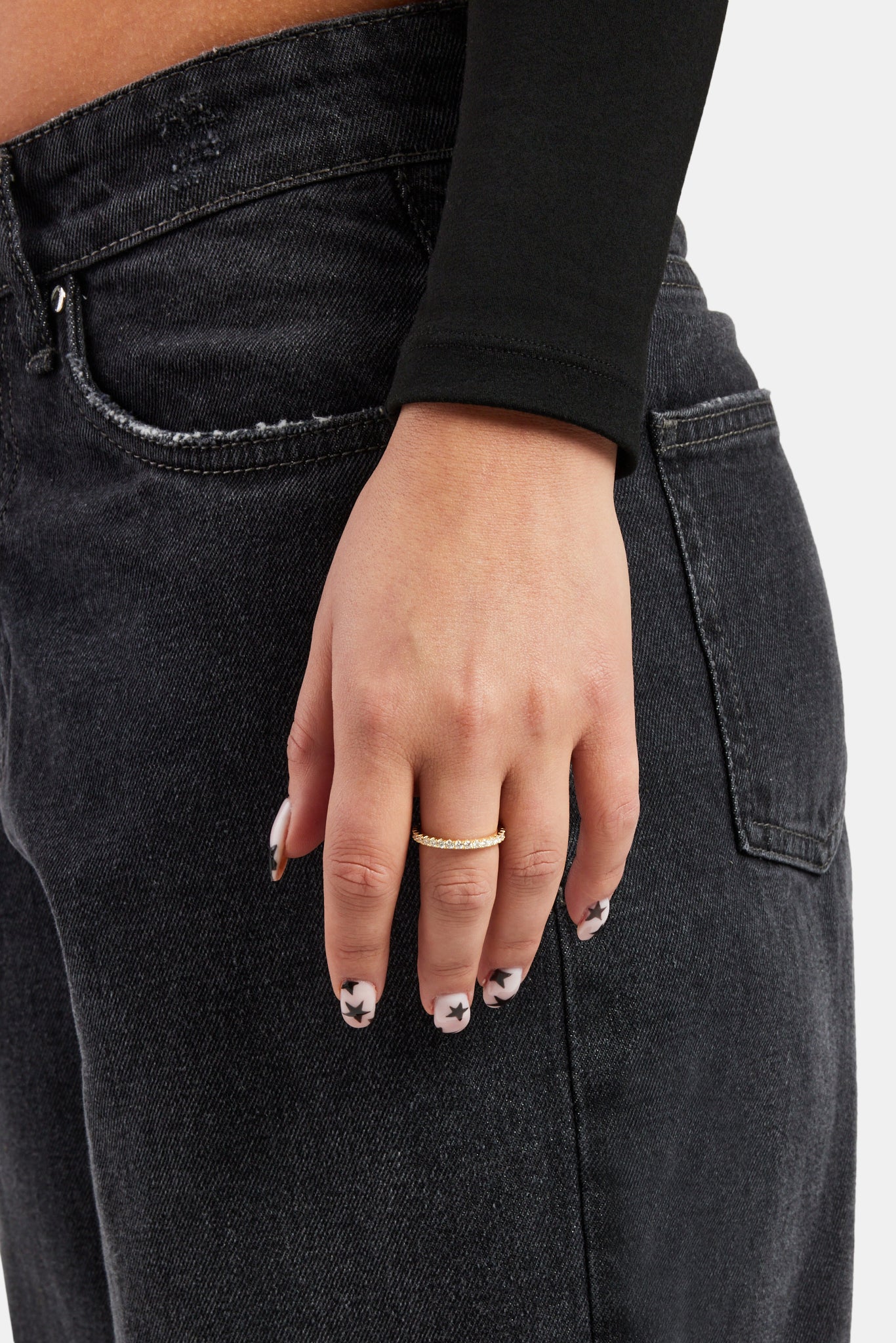 Moissanite Tennis Ring - Gold - 3mm