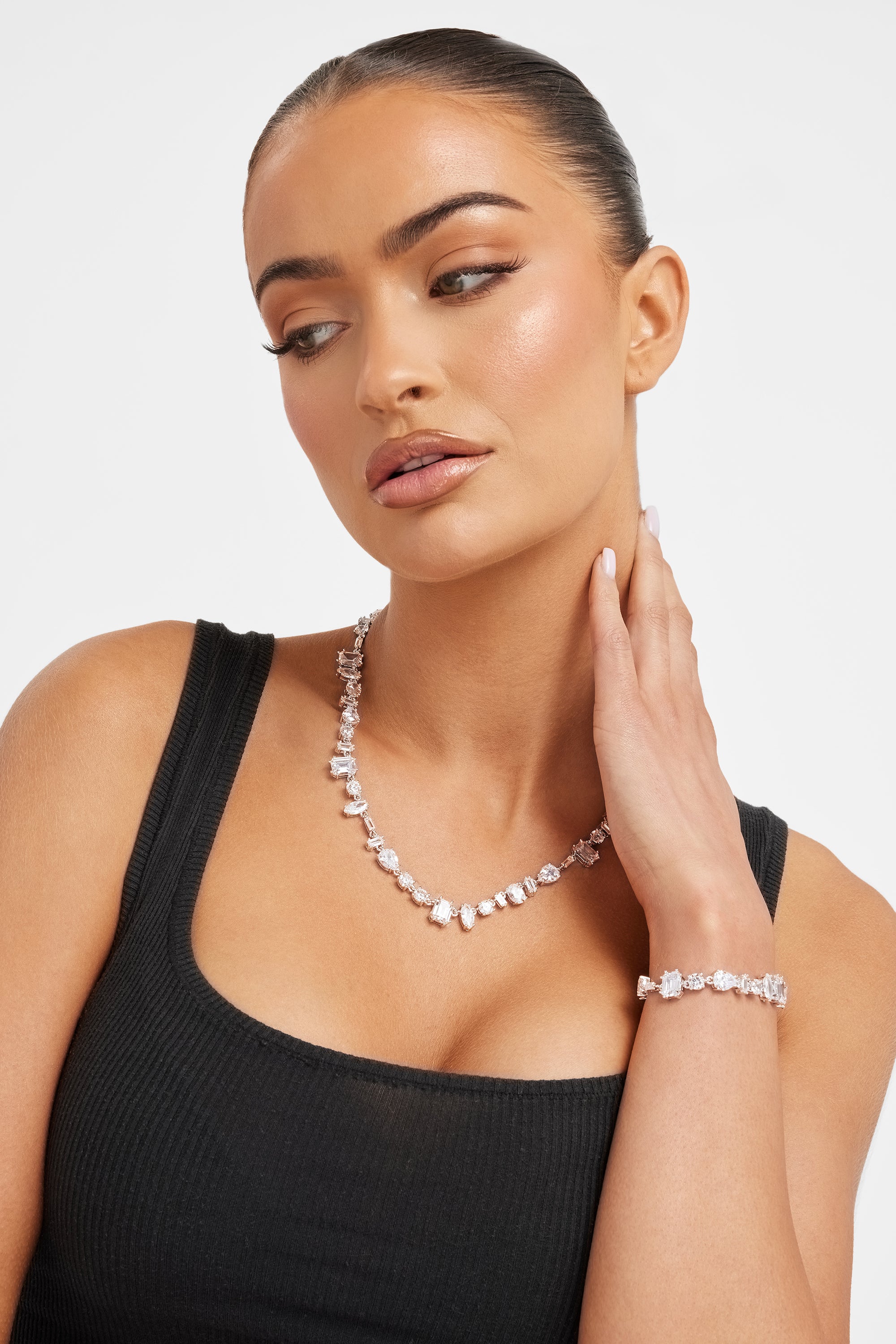 Mixed Shape Tennis Chain Cernucci US