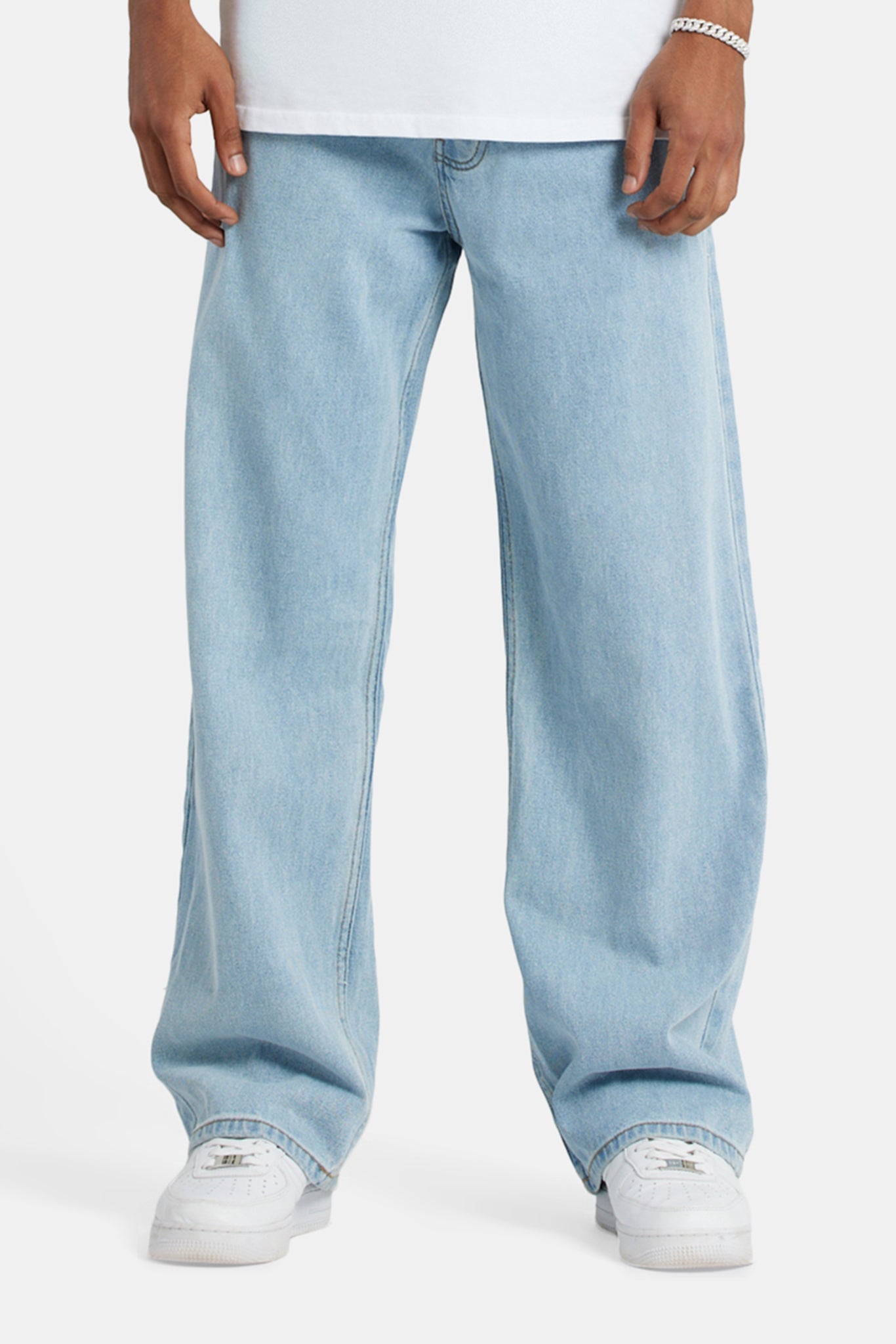 light blue baggy jeans men under 500