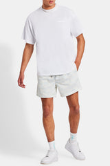 Cernucci Repeat Logo Mesh Short - Light Blue