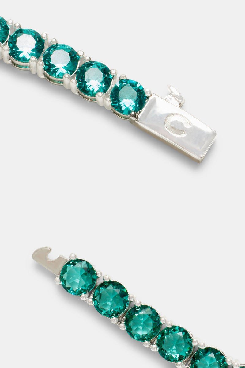 5mm Tennis Chain - Aqua