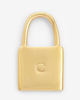 Padlock Pendant - Gold