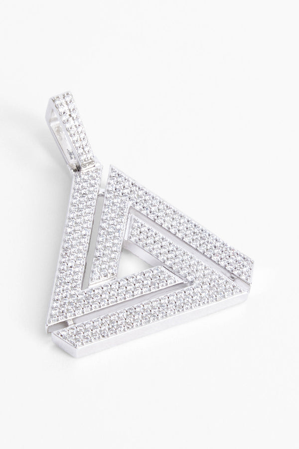 Iced Penrose Triangle Pendant