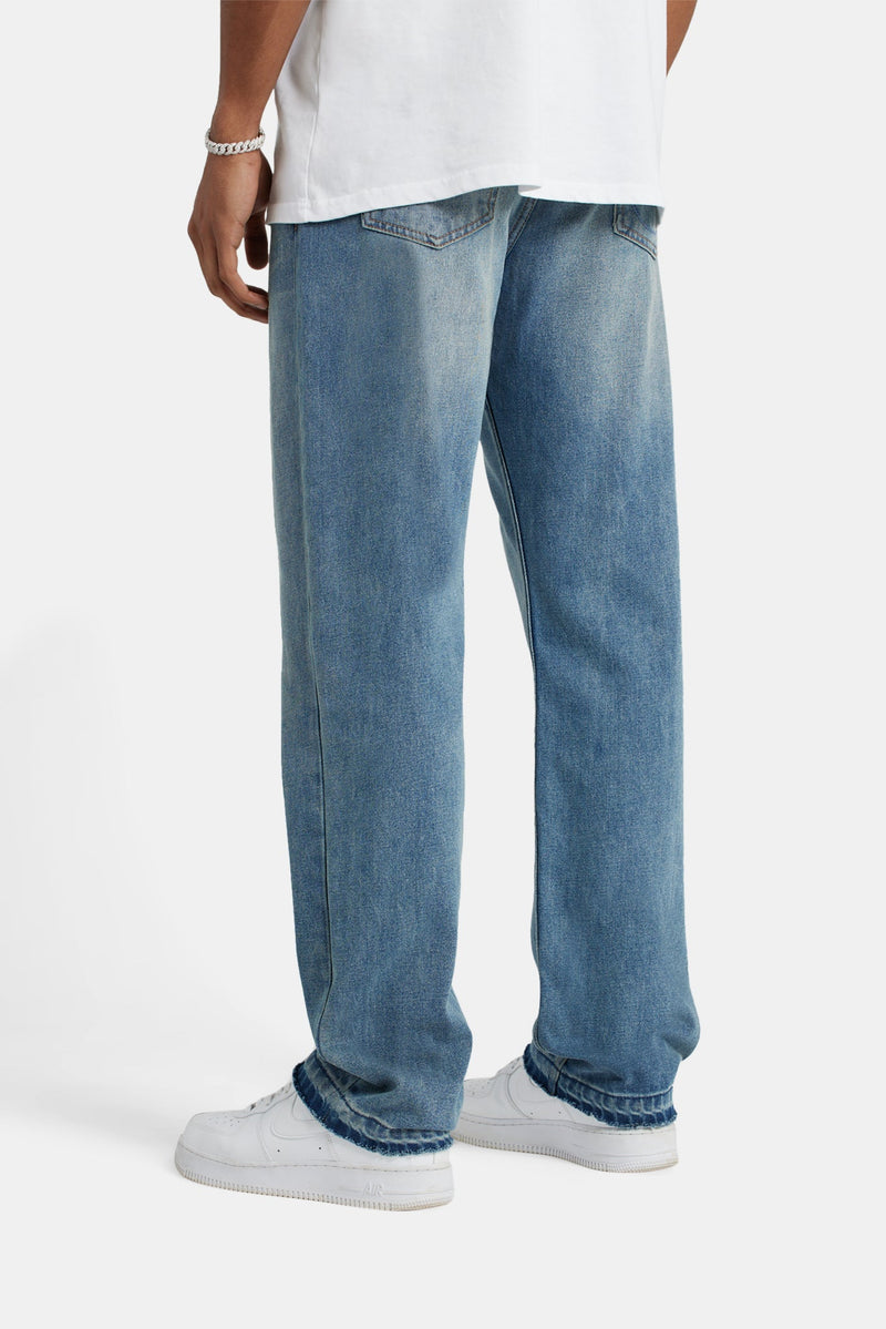 Relaxed Fit Jeans - Vintage Wash