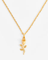 Rose Pendant - Gold