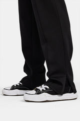 Straight Leg Track Pant - Black