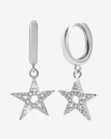 Iced Star Earrings