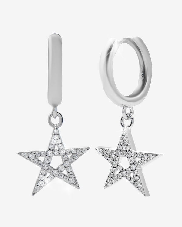 Iced Star Earrings