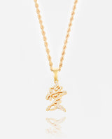 Japanese Love Pendant - Gold