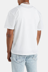 Cernucci Varsity Mesh T-Shirt - White
