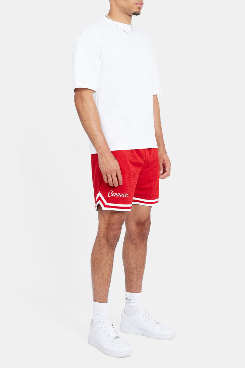 Cernucci Mesh Short - Red