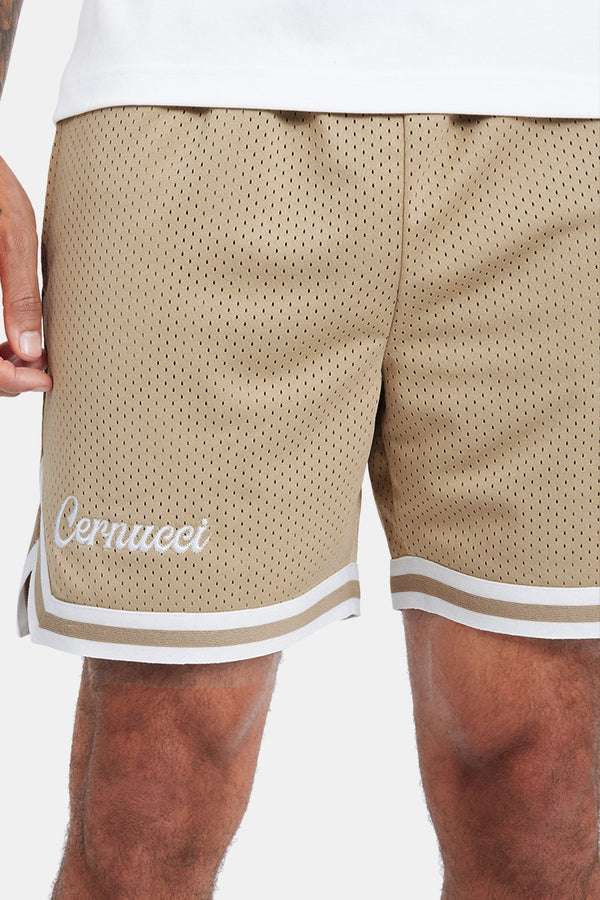 Cernucci Mesh Short - Stone