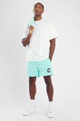 C Mesh Shorts - Aqua