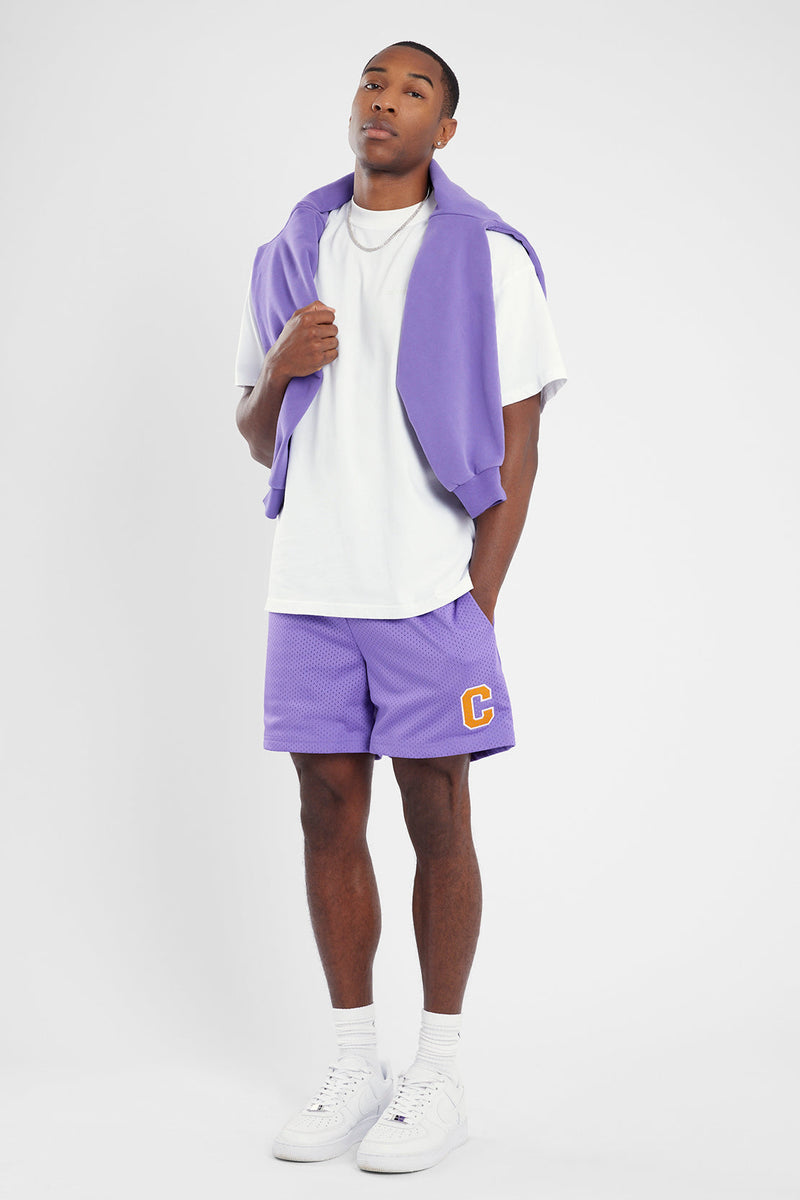 C Mesh Shorts - Purple