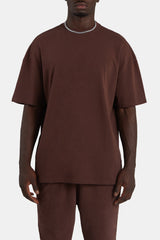 Cernucci Limited Oversized T-Shirt - Chestnut