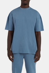 Oversized T-Shirt - Steel Blue