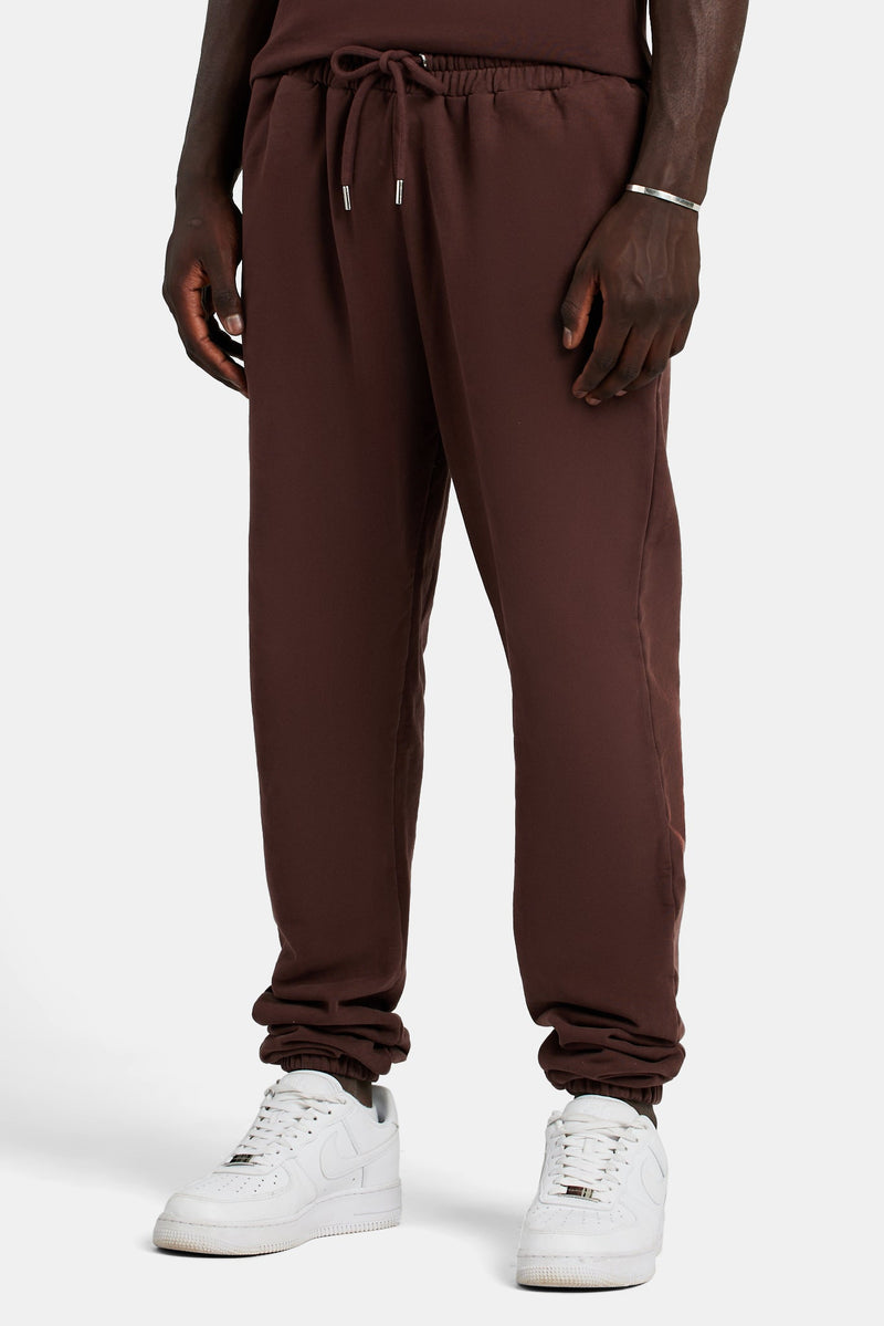 Relaxed Cuffed Jogger - Chestnut