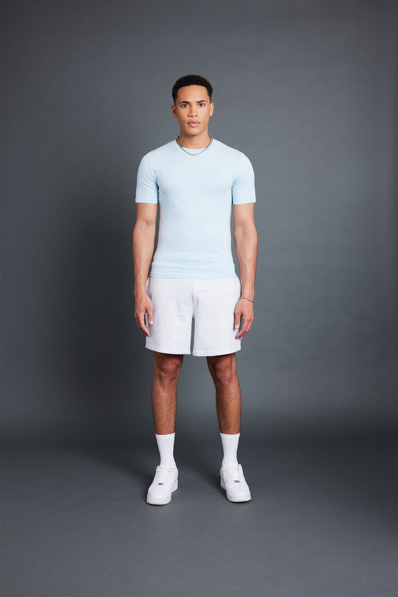 Soft Touch Slim Fit T-Shirt - Light Blue